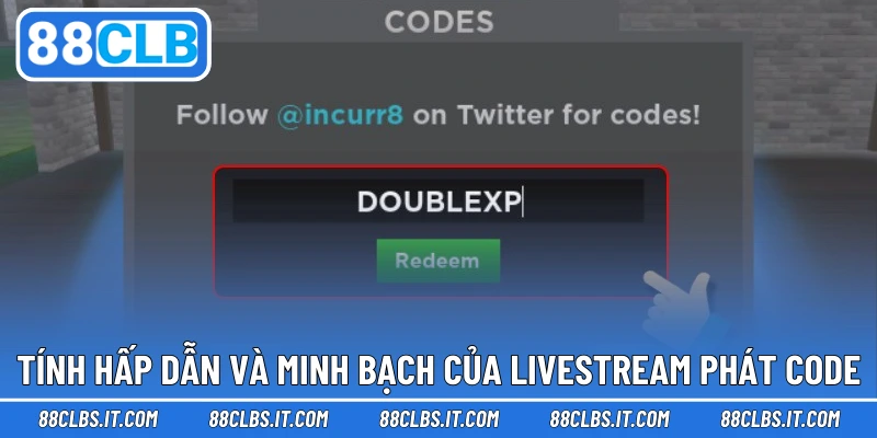 Tính hấp dẫn và minh bạch của livestream phát code